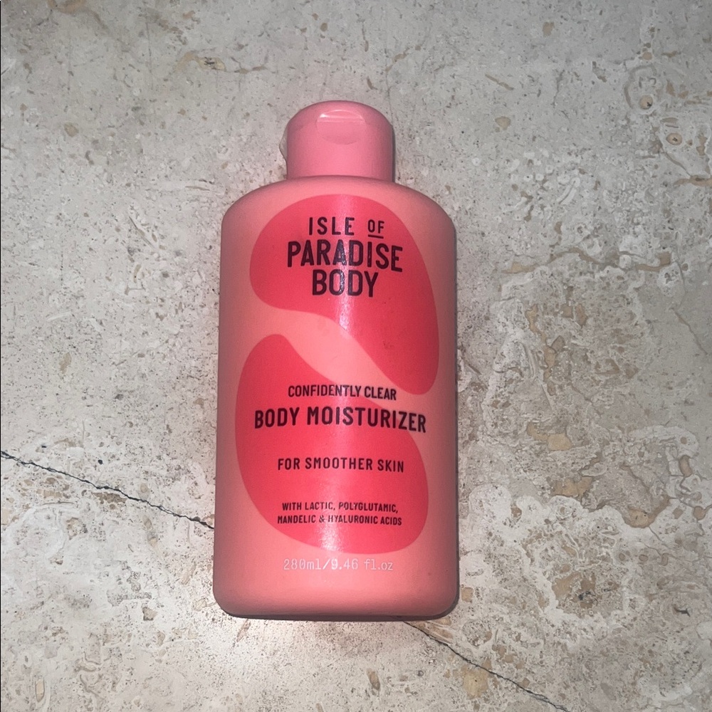 Isle of Paradise Pink Body Moisturizer